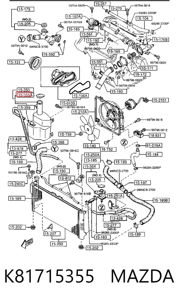  K81715355 Mazda