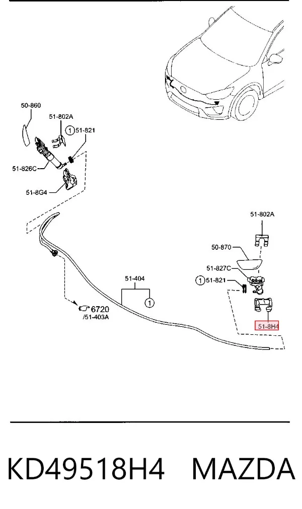  KD49518H4 Mazda
