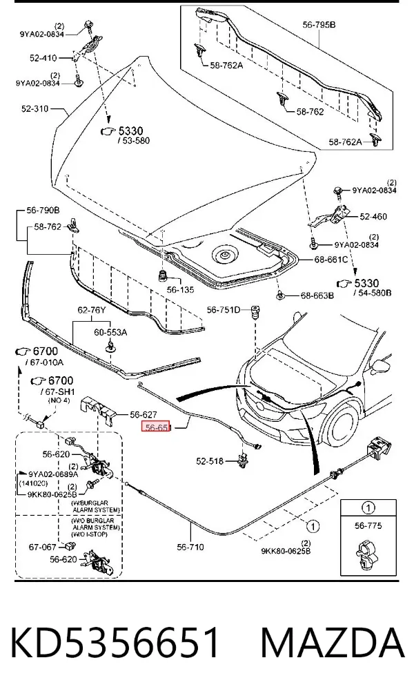  KD5356651 Mazda