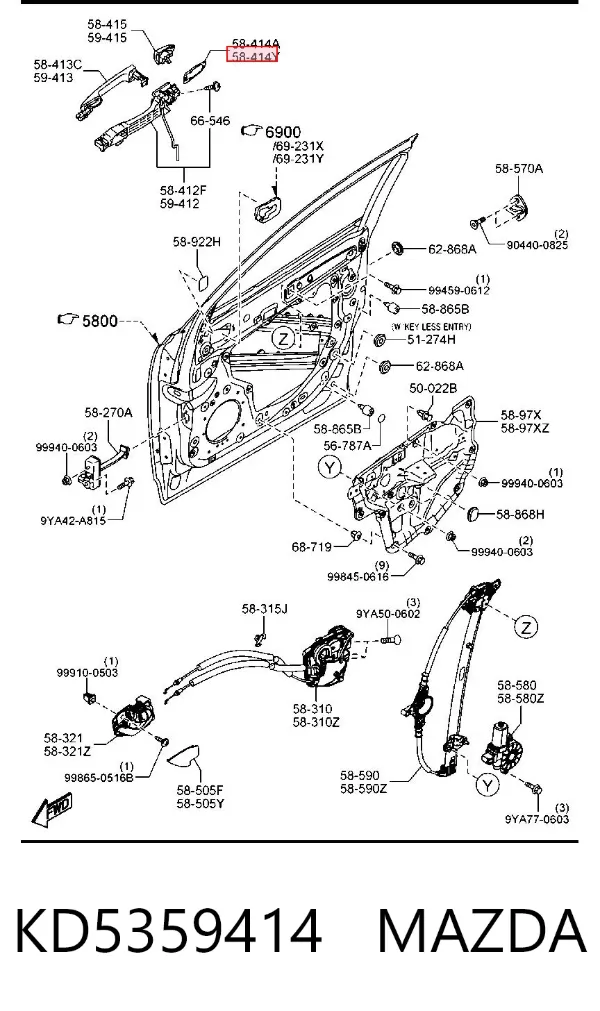  KD5359414 Mazda