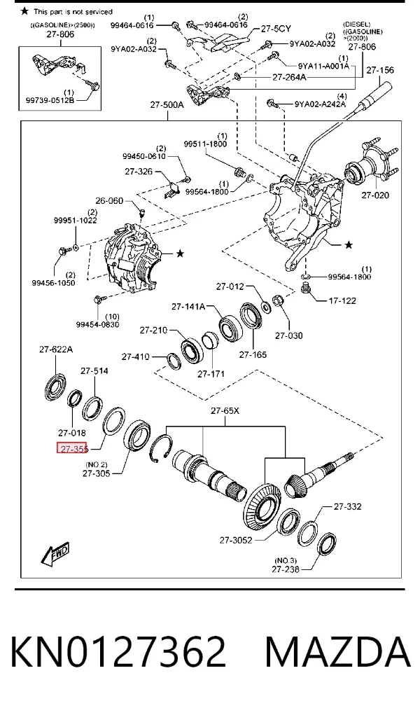  KN0127362 Mazda