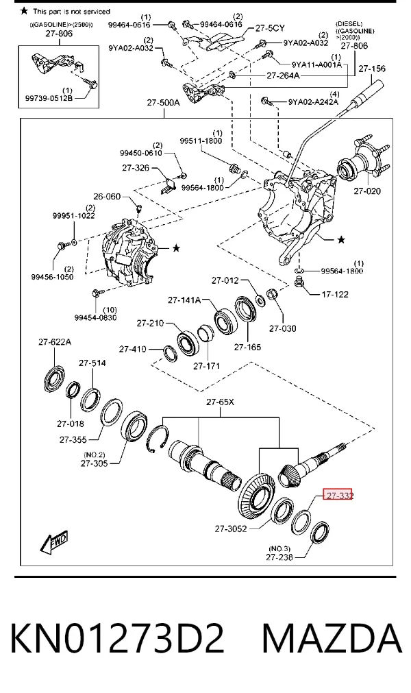  KN01273D2 Mazda