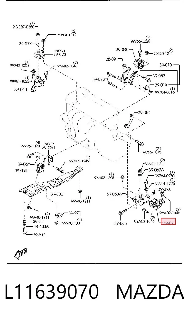  L11639070 Mazda
