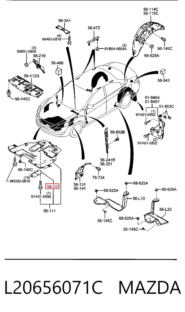  L20656071C Mazda