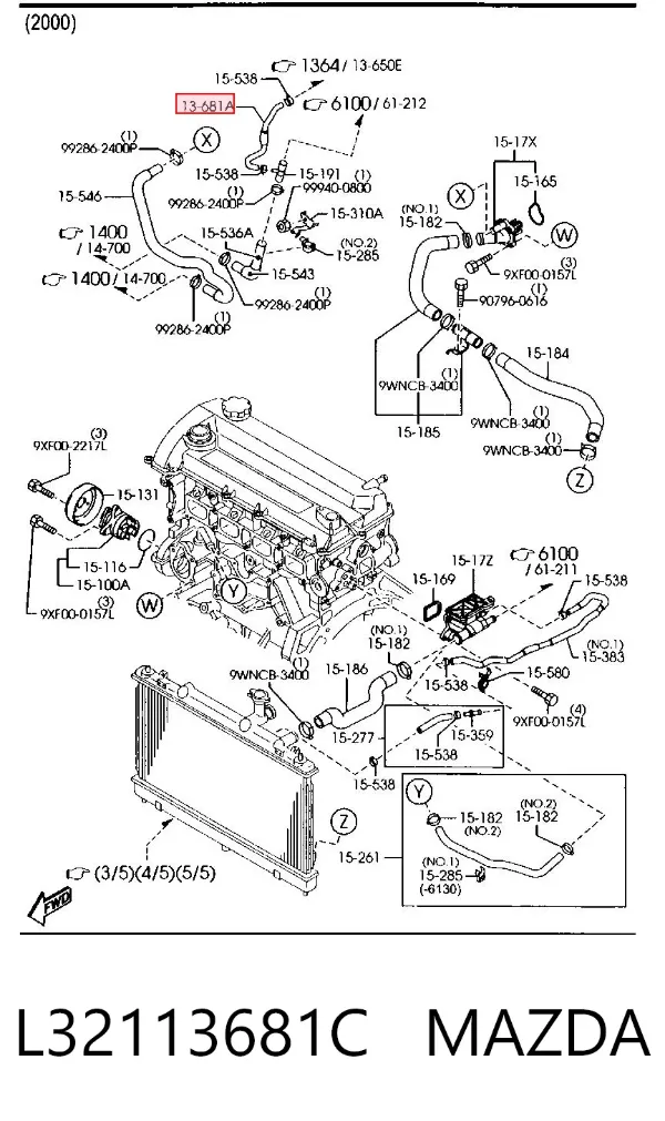 L32113681C Mazda