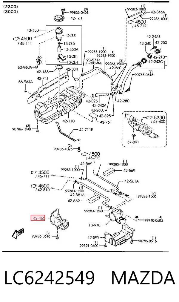  LC6242549 Mazda