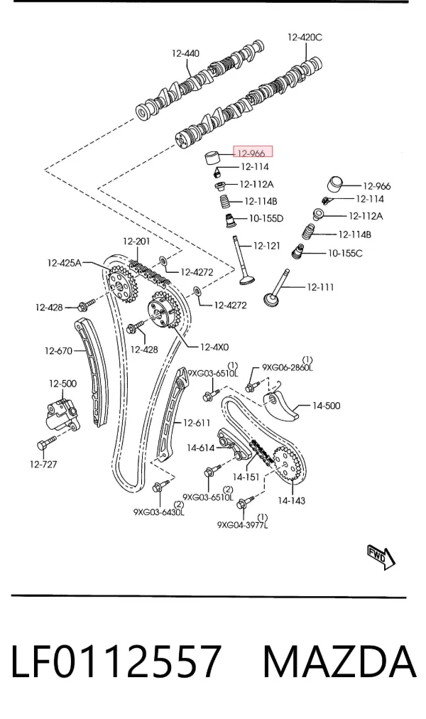  LF0112557 Mazda