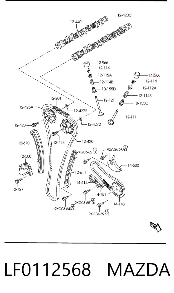  LF0112568 Mazda