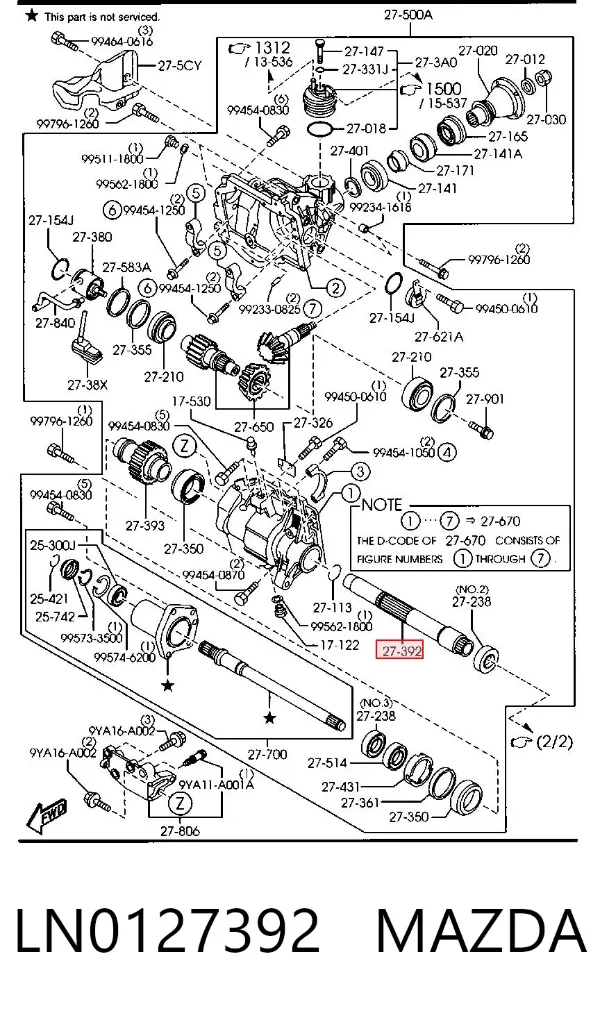  LN0127392 Mazda