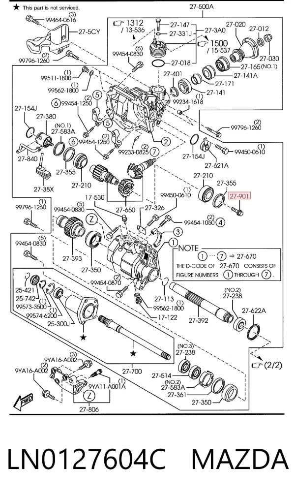  LN0127604C Mazda