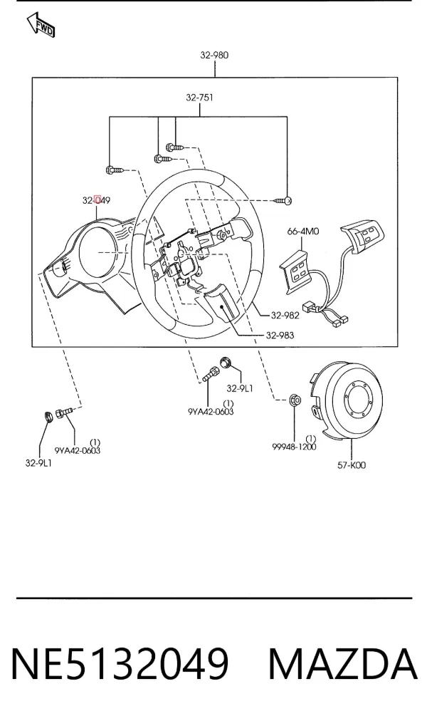  NE5132049 Mazda
