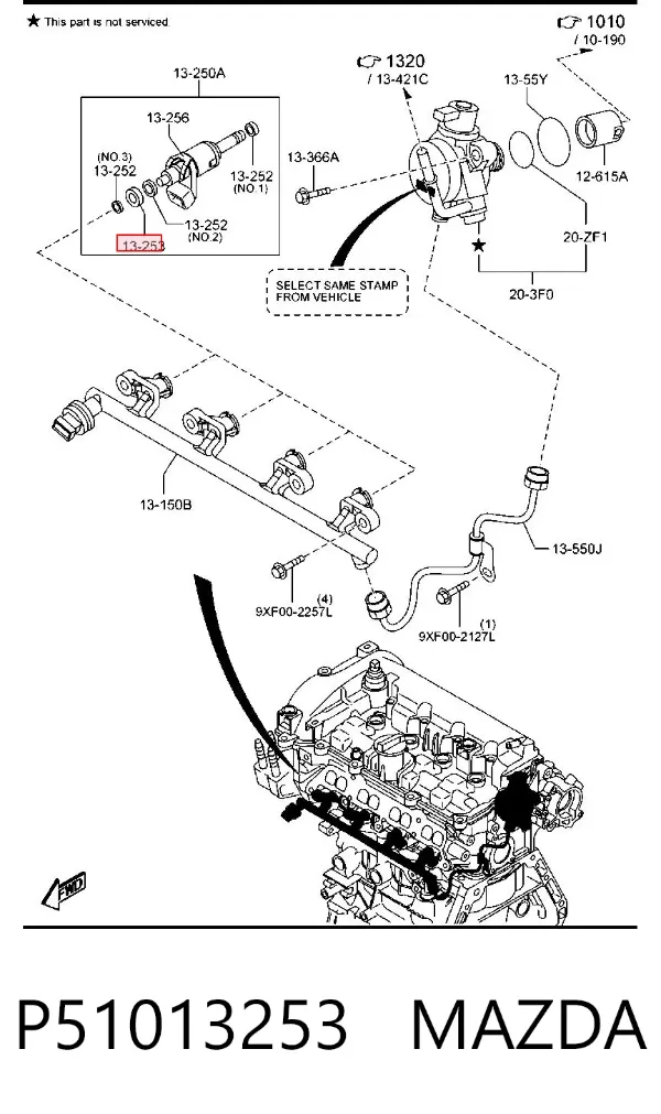  P51013253 Mazda