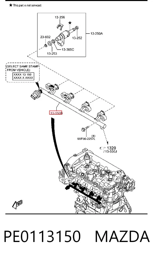  PE0113150 Mazda