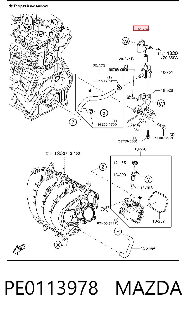  PE0113978 Mazda