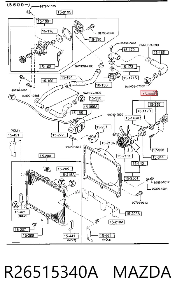  R26515340A Mazda