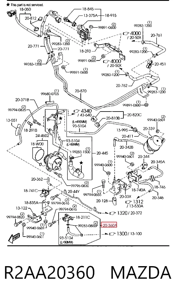  R2AA20360 Mazda