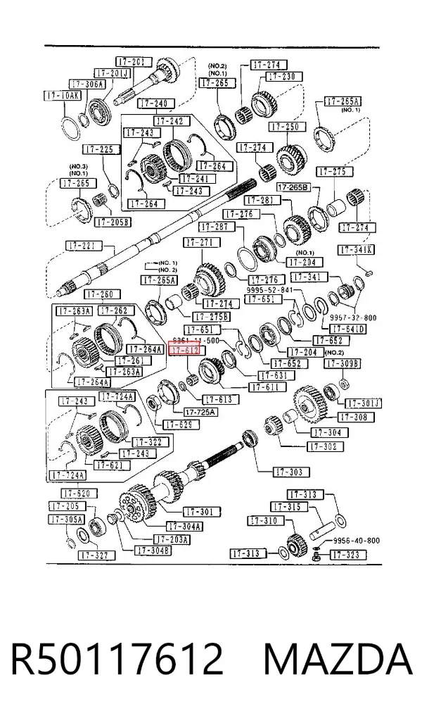  R50117612 Mazda