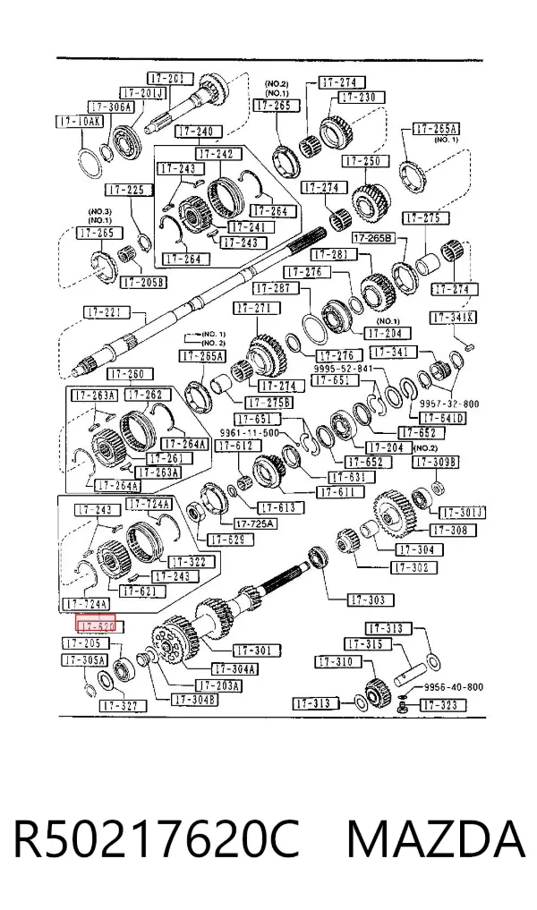  R50217620C Mazda