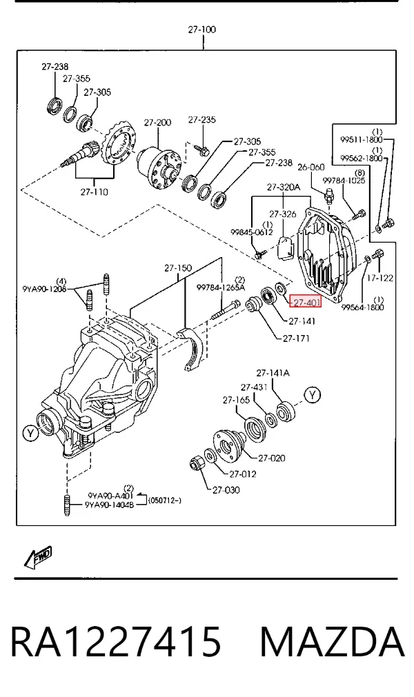  RA1227415 Mazda