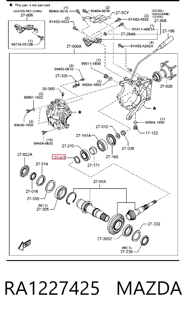  RA1227425 Mazda