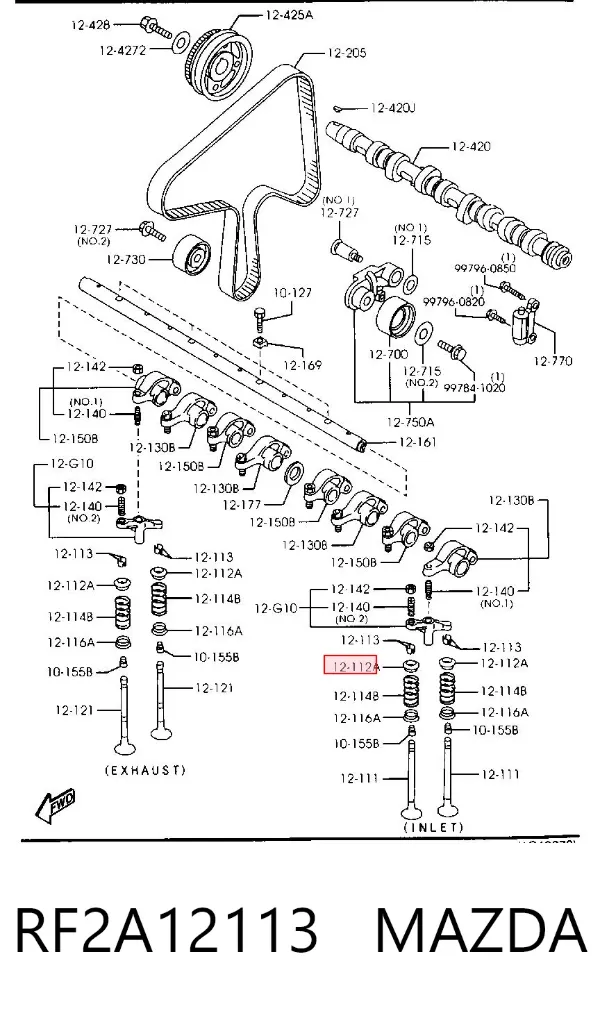  RF2A12113 Mazda