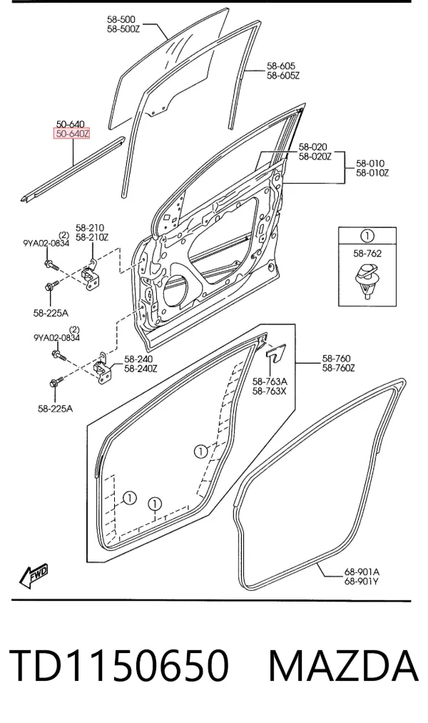  TD1150650 Mazda