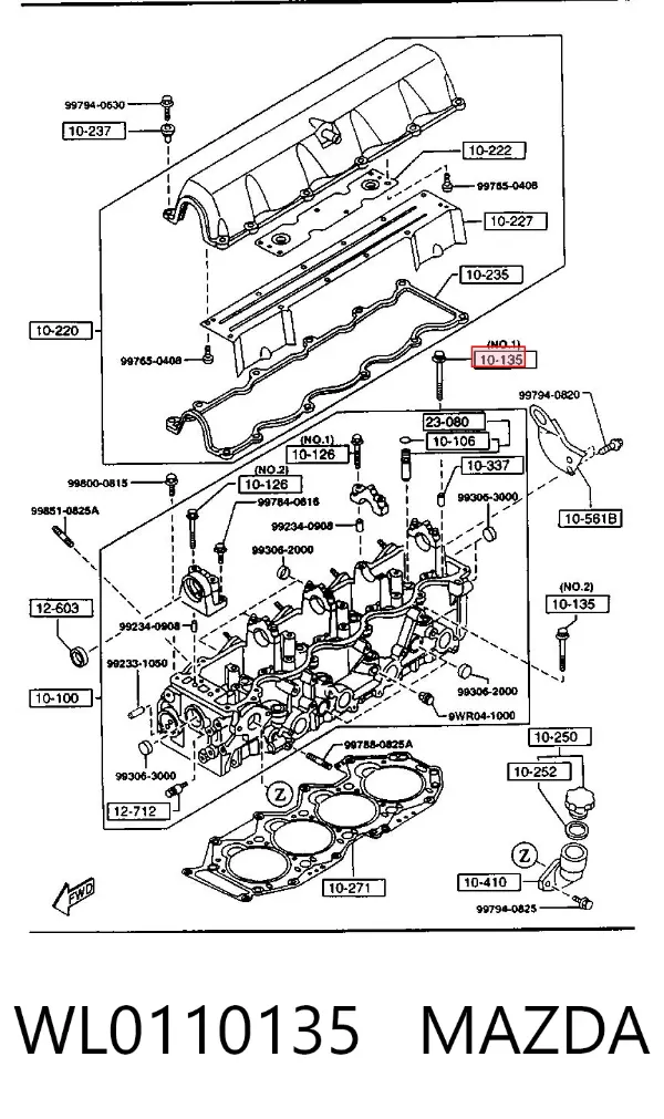  WL0110135 Mazda