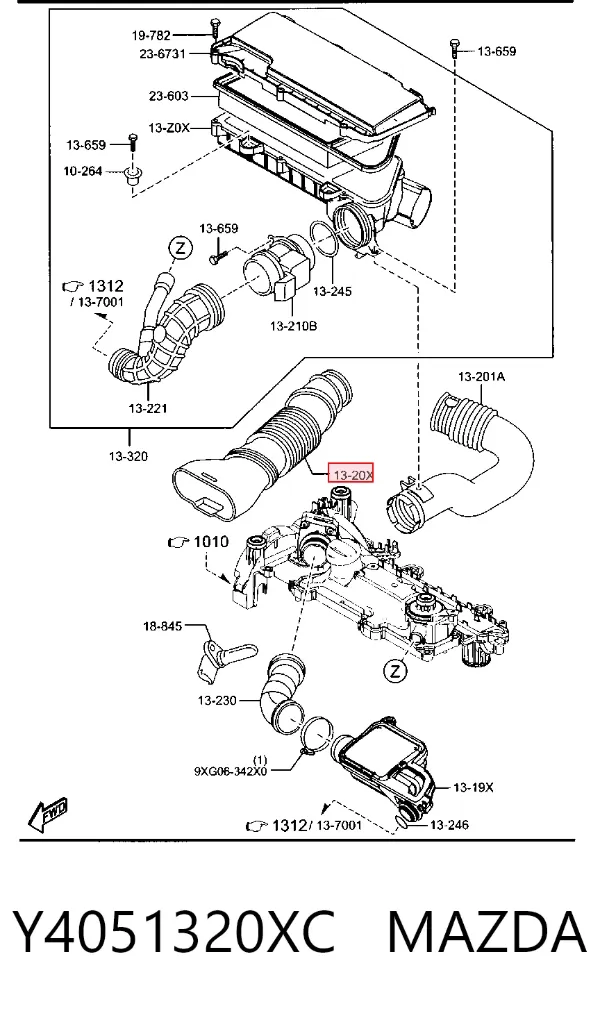  Y4051320XC Mazda