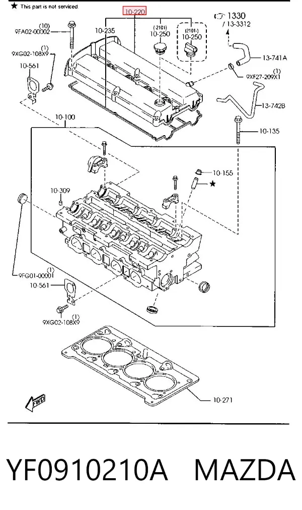  YF0910210A Mazda