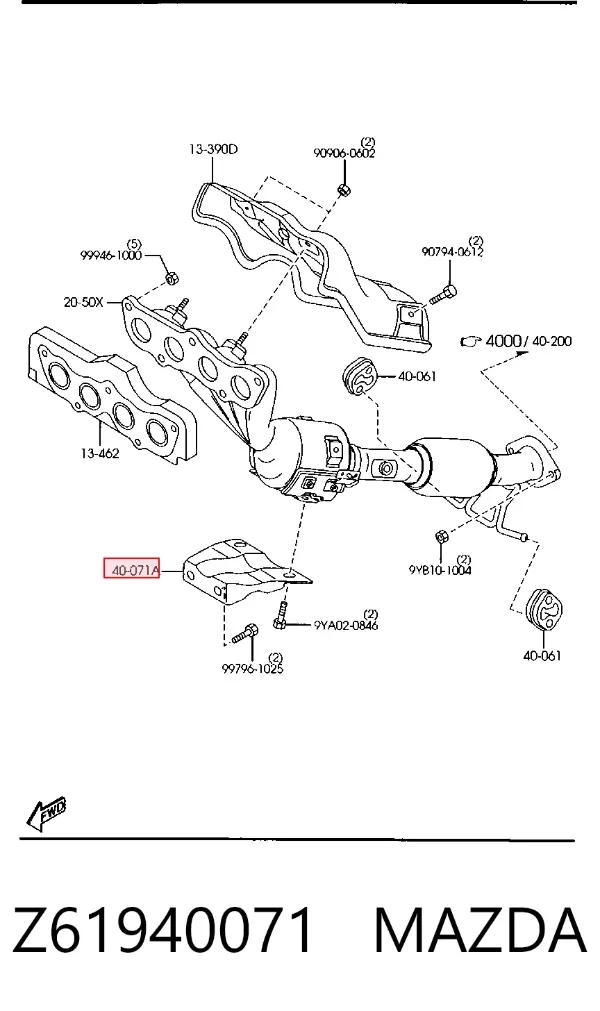  Z61940071 Mazda