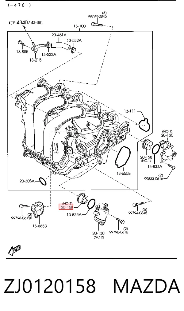  ZJ0120158 Mazda