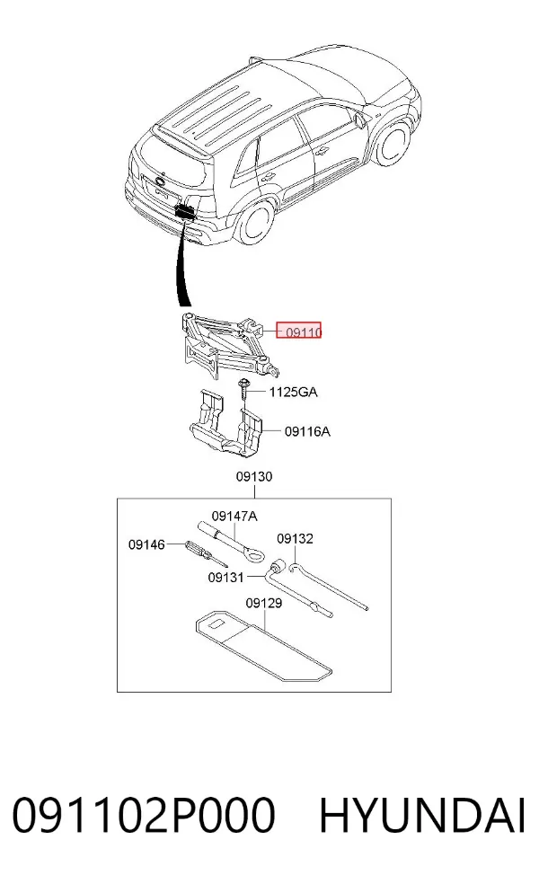  091102P000 Hyundai/Kia