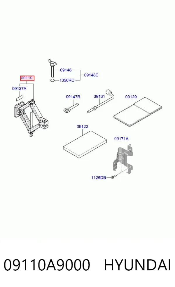  09110A9000 Hyundai/Kia