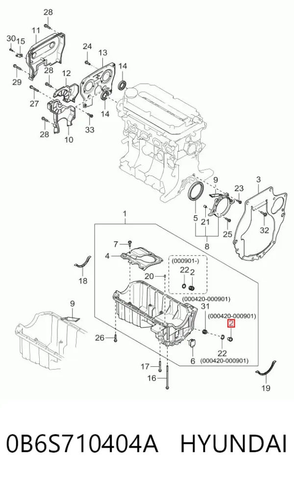  0B6S710404A Hyundai/Kia