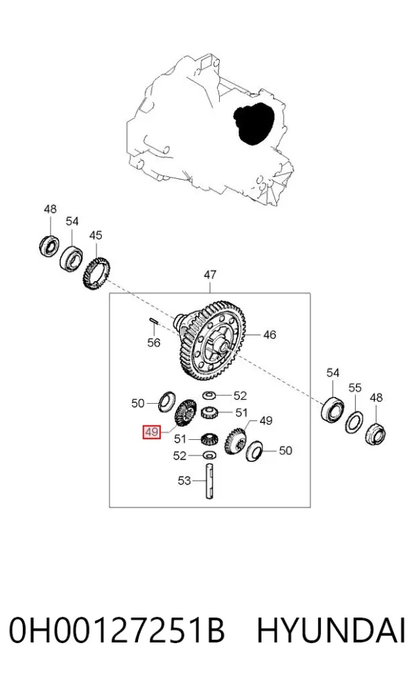  0H00127251B Hyundai/Kia