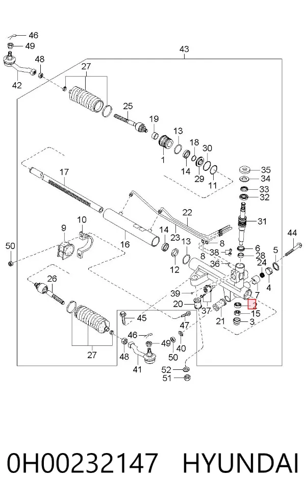 0H00232147 Hyundai/Kia