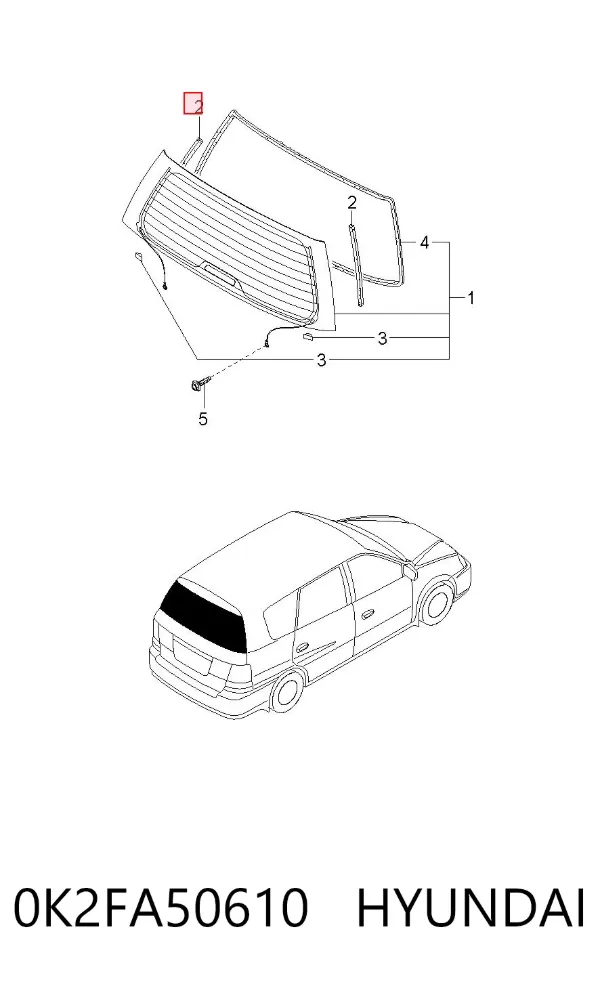  0K2FA50610 Hyundai/Kia