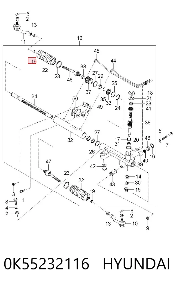  0K55232116 Hyundai/Kia
