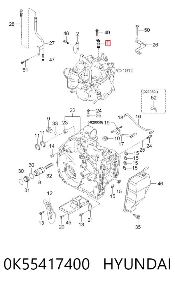  0K55417400 Hyundai/Kia