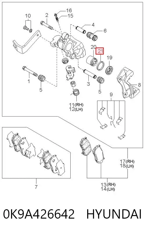  0K9A426642 Hyundai/Kia