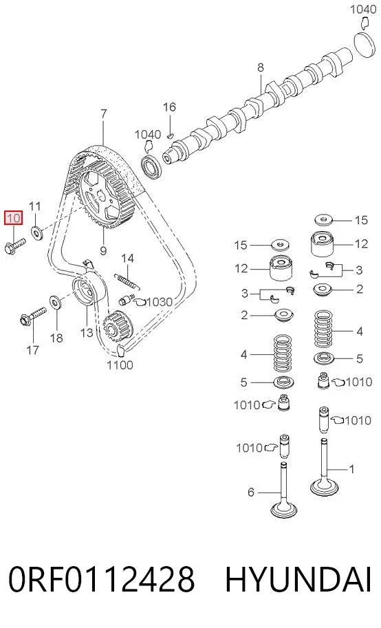  0RF0112428 Hyundai/Kia
