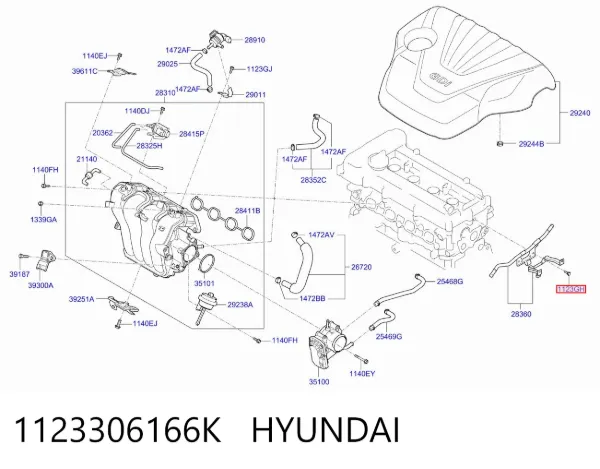  1123306166K Hyundai/Kia