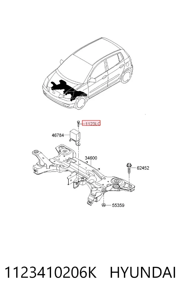 1123410206K Hyundai/Kia