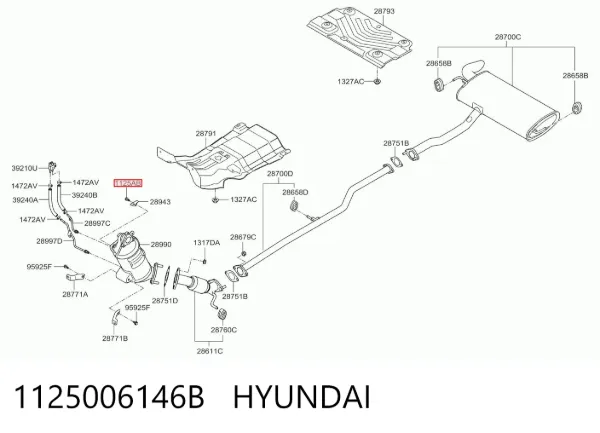  1125006146B Hyundai/Kia