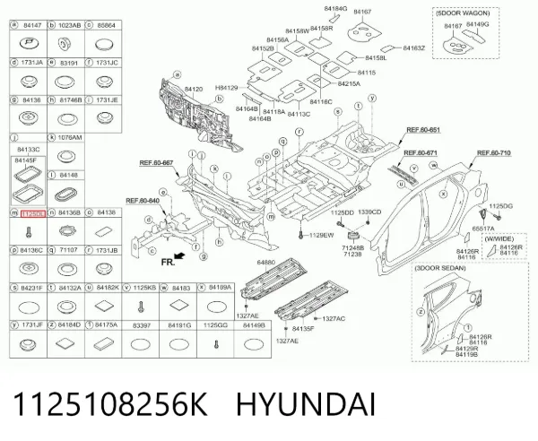  1125108256K Hyundai/Kia