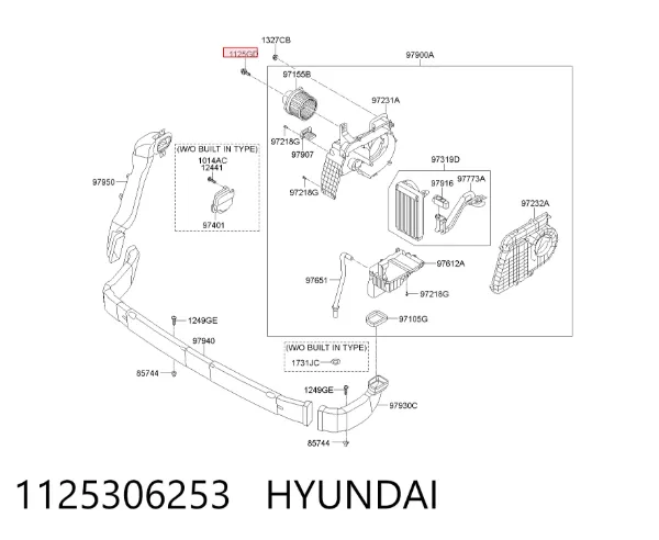  1125306253 Hyundai/Kia