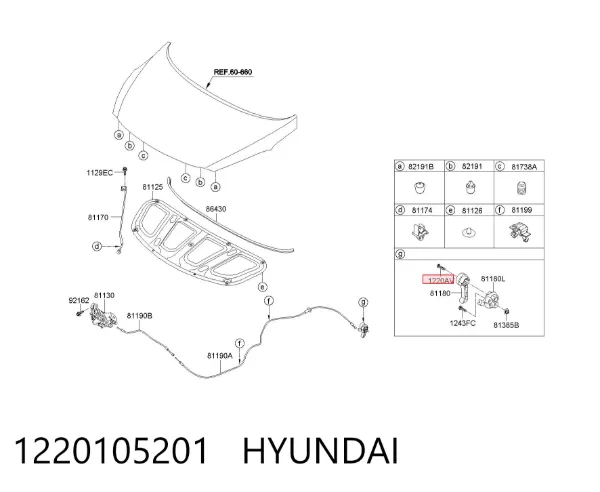  1220105201 Hyundai/Kia