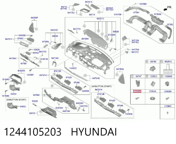  1244105203 Hyundai/Kia