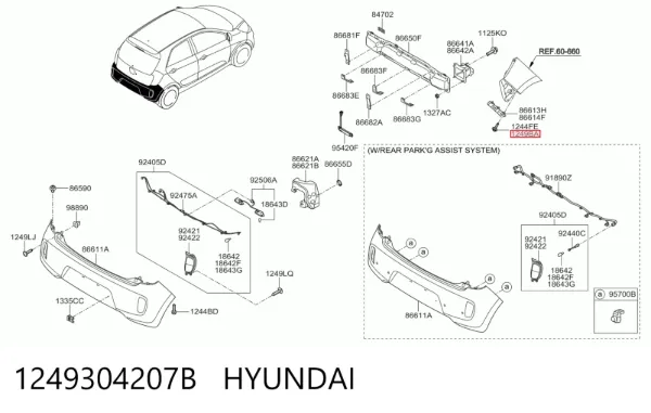  1249304207B Hyundai/Kia