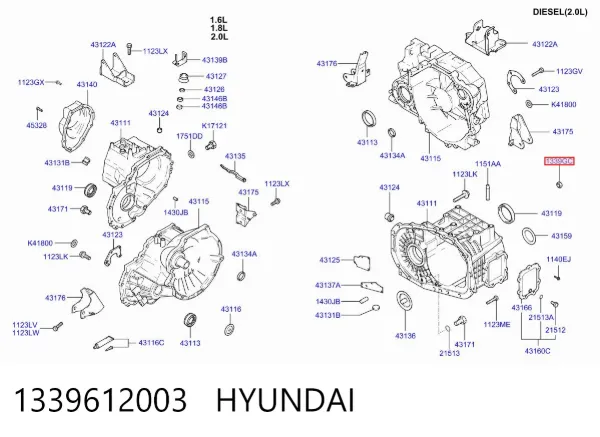  1339612003 Hyundai/Kia